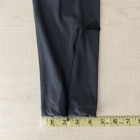 ADIDAS Women's Active Sport Dark Grey Leggings Size 3X Stretch Mid Rise NWT - Picture 11 of 13